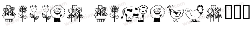 COWBEY COUNTRY字体转换